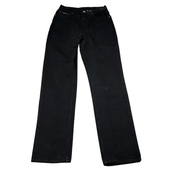 Calvin Klein Women's High Rise Jeans - Black - Picture 4 of 5